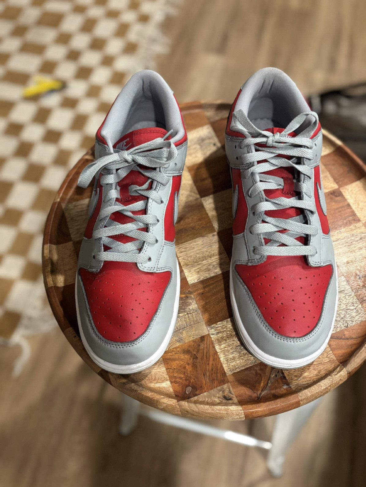 Nike “Ultra Man” Nike Low Dunks Size US 11.5 / EU 44-45 - 4 Thumbnail