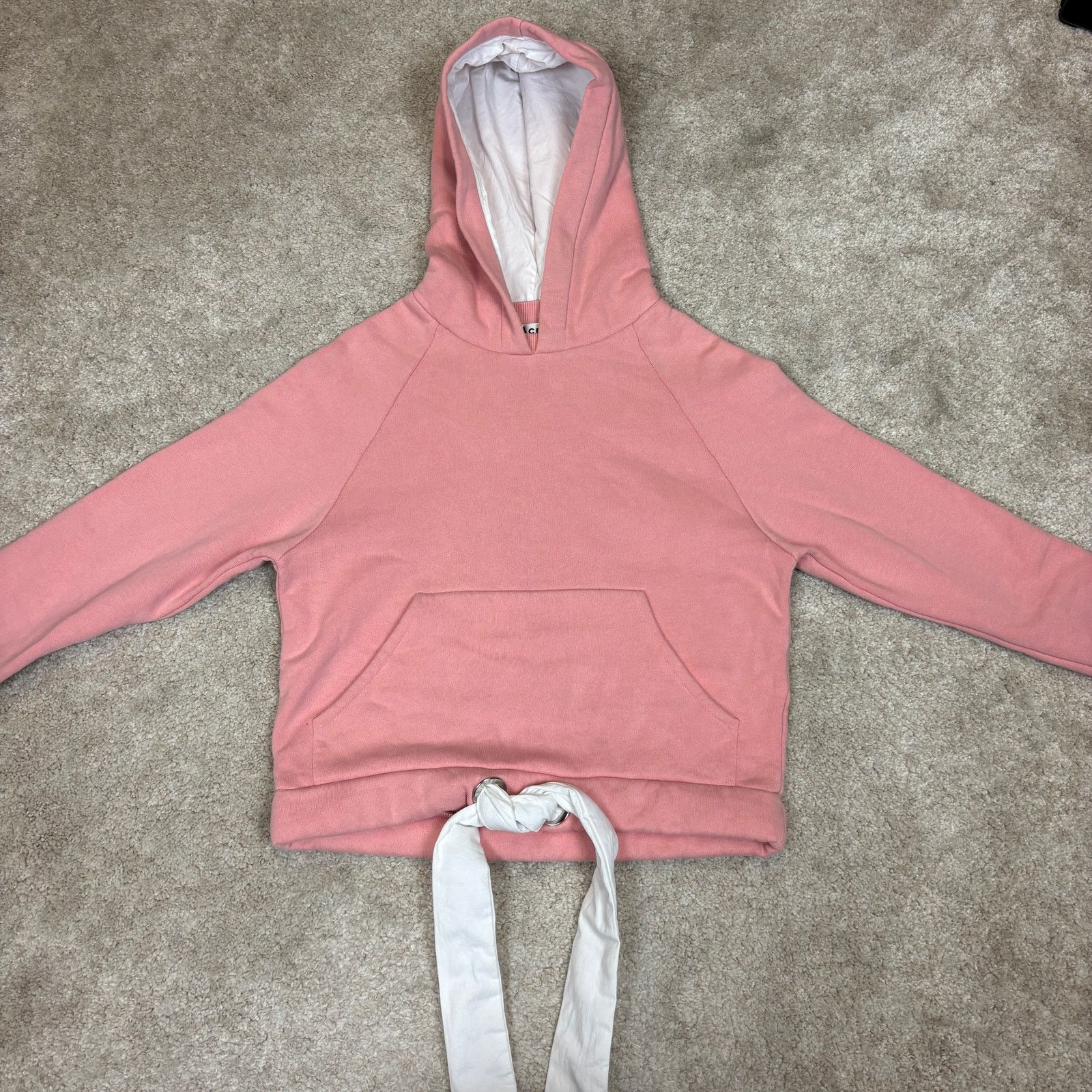 Acne Studios Acne Studios Vania Hoodie Pullover Women's Small Pink Size S / US 4 / IT 40 - 2 Thumbnail
