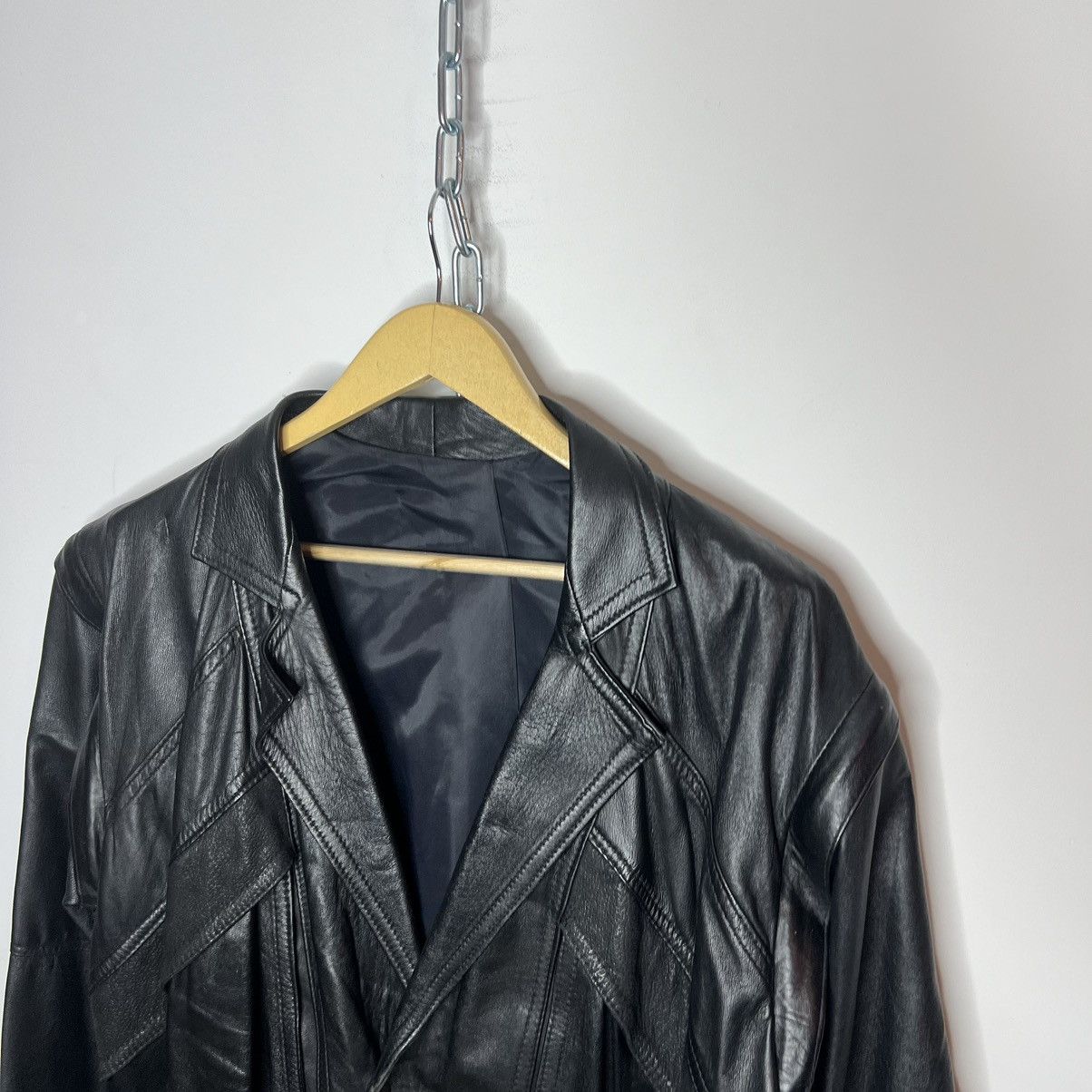 Leather × Vintage Vintage Genuine Real Leather Jacket High Quality Rock Punk Size US M / EU 48-50 / 2 - 4 Thumbnail