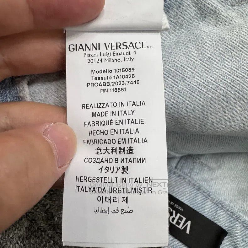 Versace Versace Wash old pocket cargo pants Size US 32 / EU 48 - 4 Thumbnail