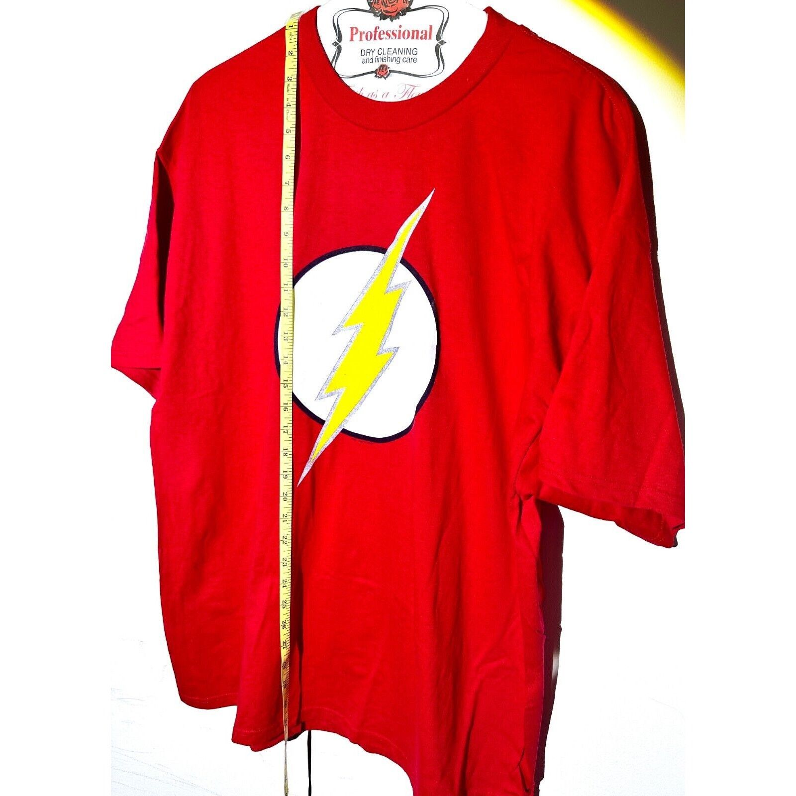DC Comics The Flash Mens T Shirt Tshirt 2X DC Comics XXL preShrunk Size US XXL / EU 58 / 5 - 1 Thumbnail