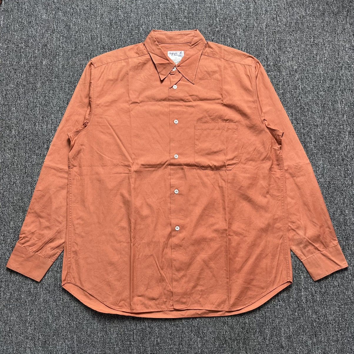 agnes b. Vintage 90’s agnes b stripe Shirt Size US XL / EU 56 / 4 - 1 Thumbnail