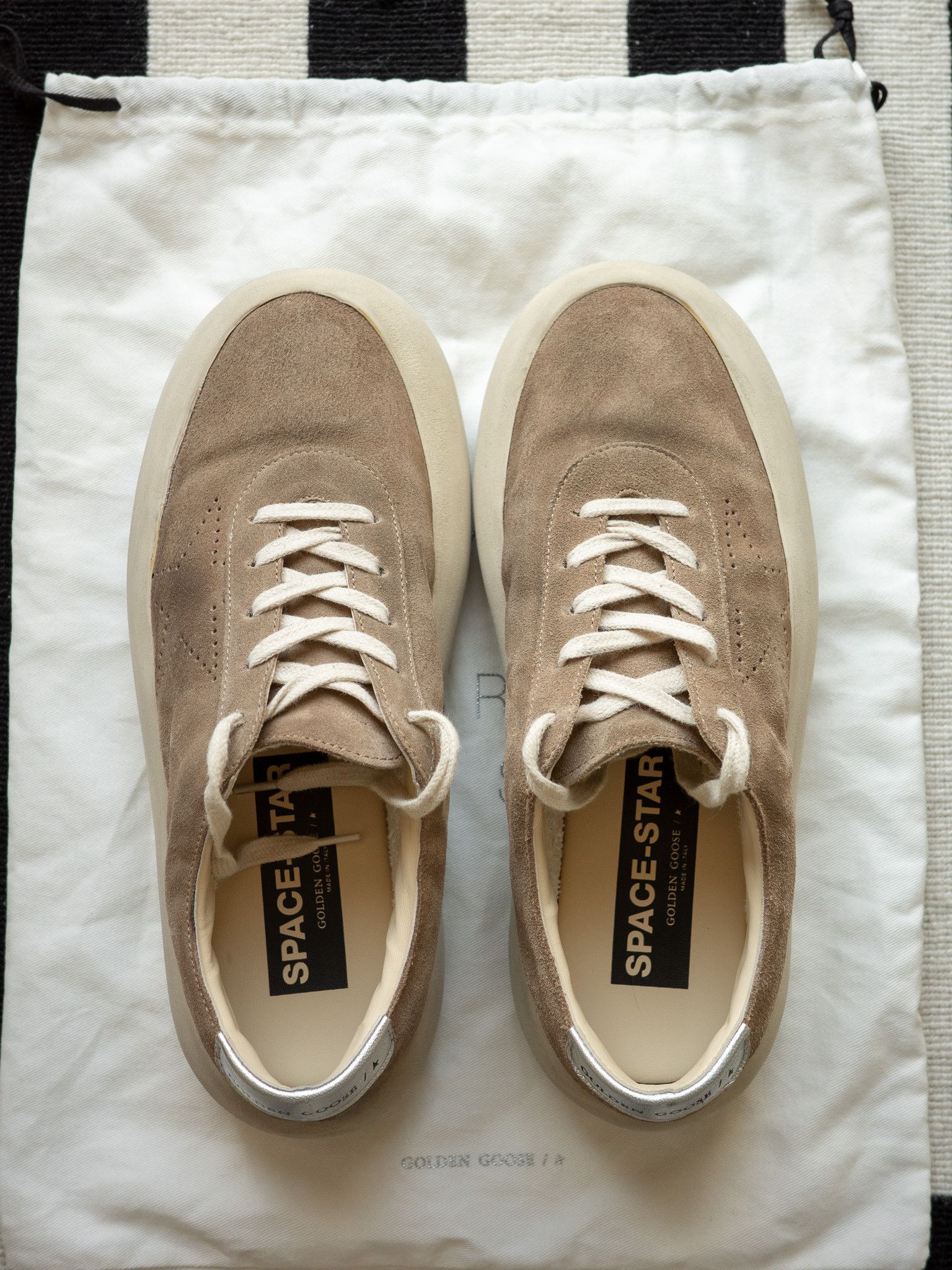 Golden Goose Golden Goose Space-Star in tobacco-colored suede Size US 9.5 / EU 42-43 - 2 Thumbnail