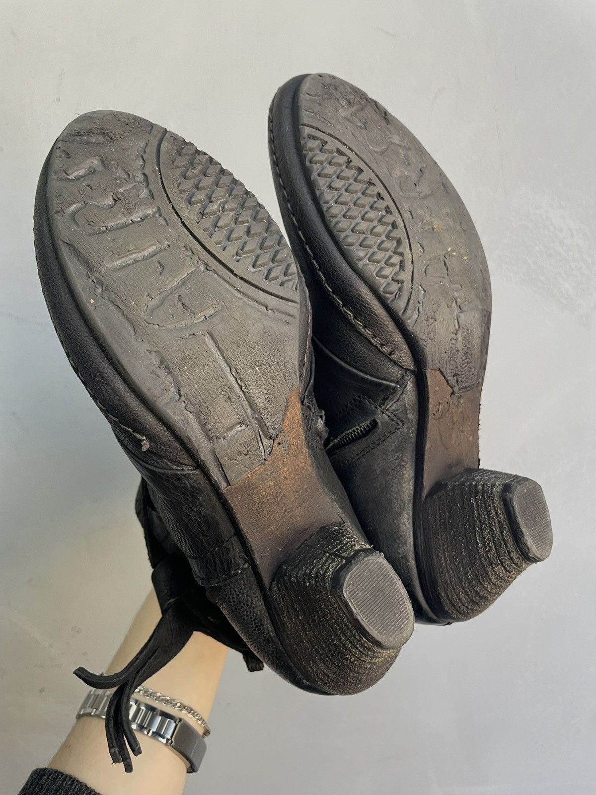 Trippen Rare A.S. 98 Leather gothic boots avant garde vibe 90s Size US 7 / IT 37 - 5 Thumbnail