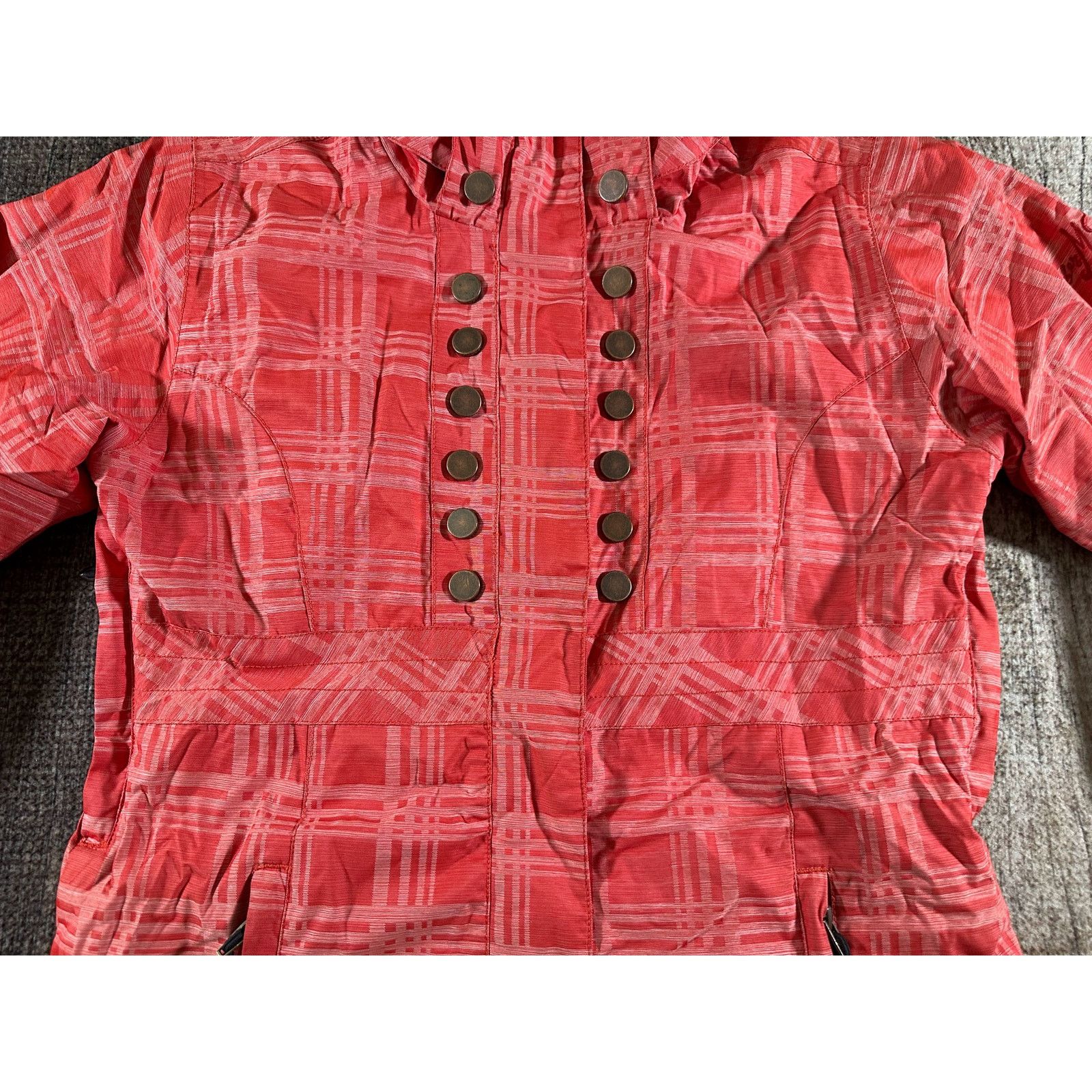 Obermeyer Obermeyer Womens Sz 6 Sawyer Jacket Ski Snowboarding Coral Size M / US 6-8 / IT 42-44 - 3 Thumbnail