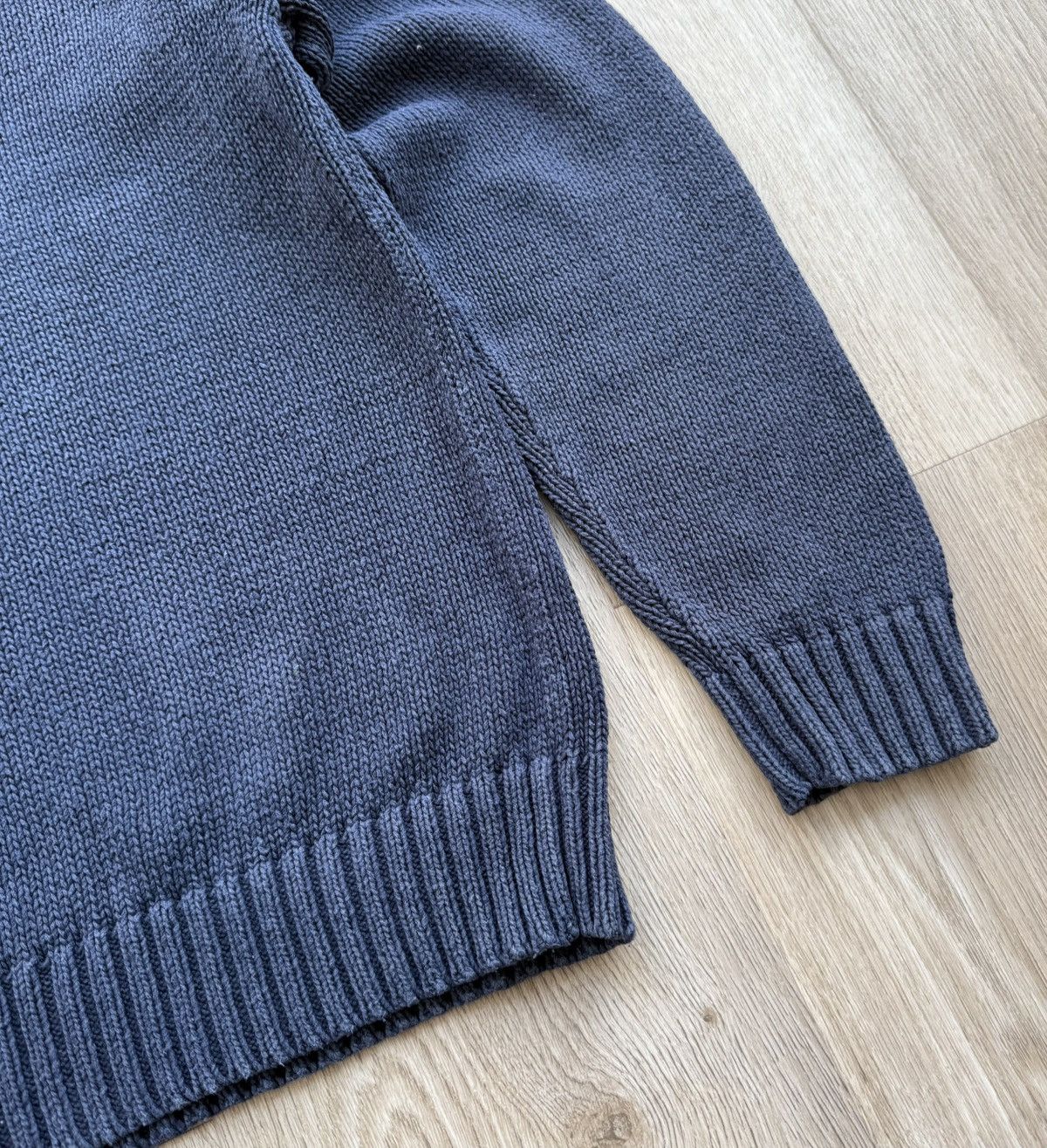Polo Ralph Lauren Vintage Polo Ralph Lauren Navy Blue Knit Sweater Size US XL / EU 56 / 4 - 9 Thumbnail