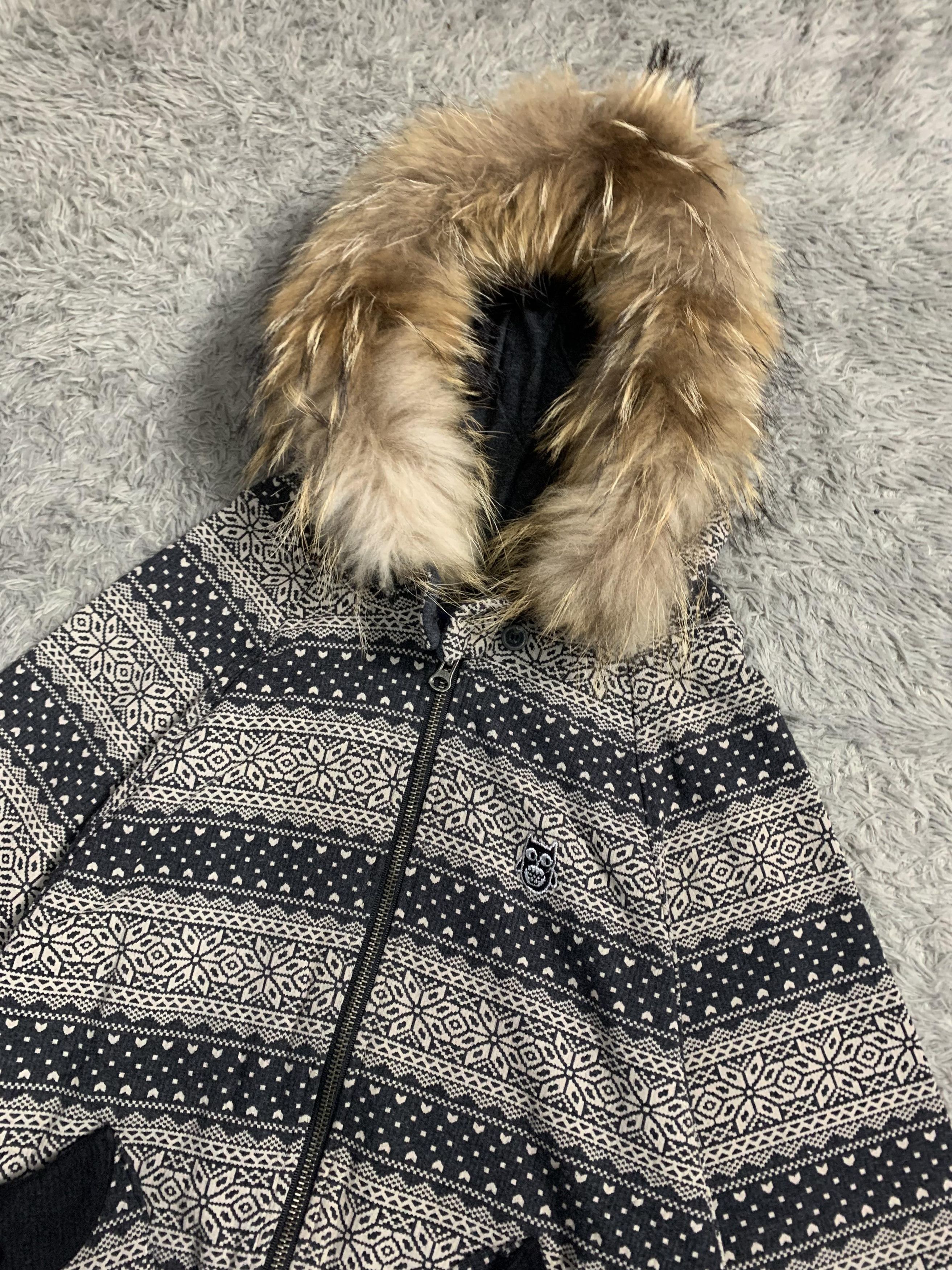 Japanese Brand AISR Boxy Vintage Fur Hoodie Navajo Size US M / EU 48-50 / 2 - 2 Thumbnail
