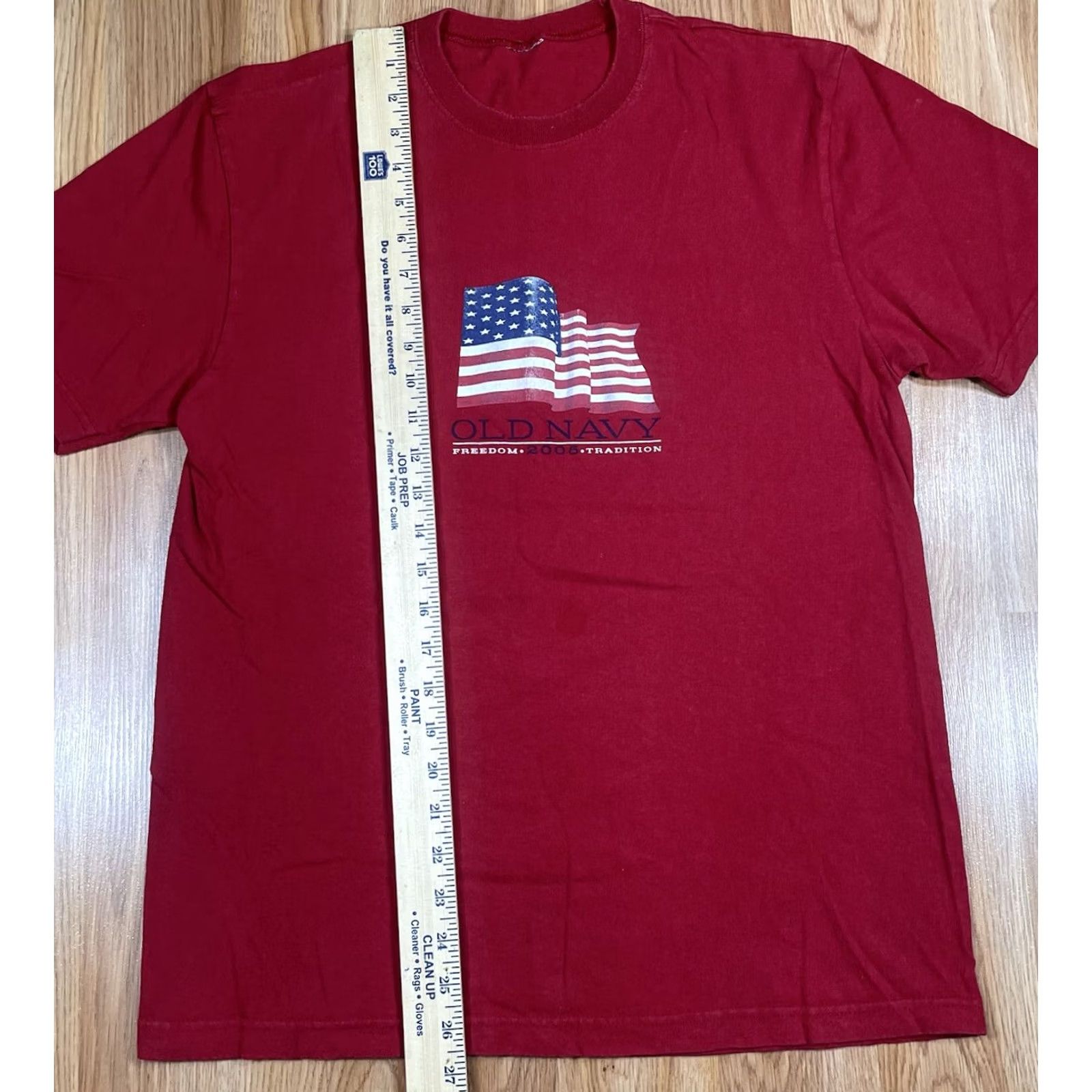 Old Navy Old Navy T-Shirt Mens M Medium Red CrewNeck Short Sleeve Free Tradition Size US M / EU 48-50 / 2 - 3 Thumbnail