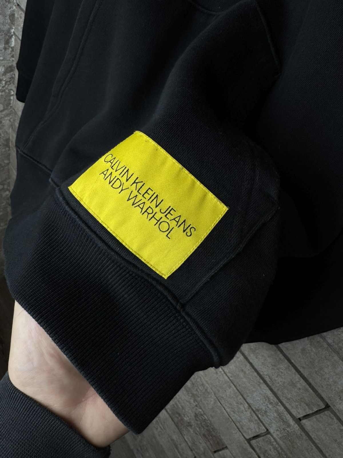 Andy Warhol × Calvin Klein Andy Warhol x Calvin Klein big logo hoodie Size US M / EU 48-50 / 2 - 3 Thumbnail