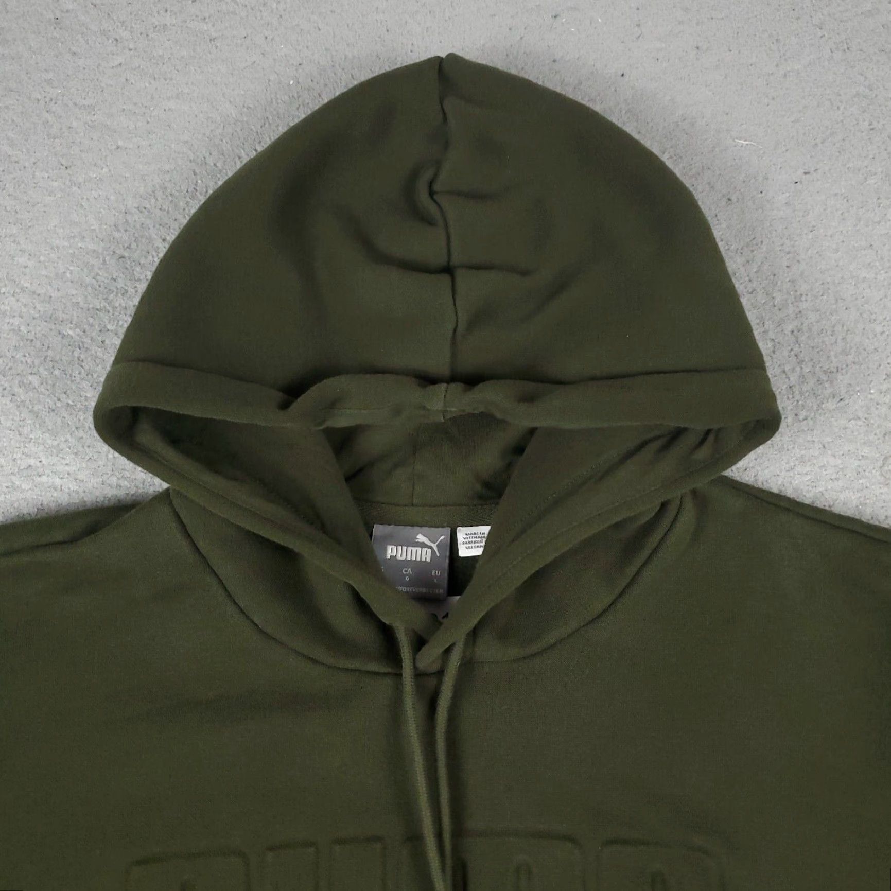 Puma Puma Sweater Mens Large Green Casual Pullover Hoodie Sweatshirt * Size US L / EU 52-54 / 3 - 3 Thumbnail