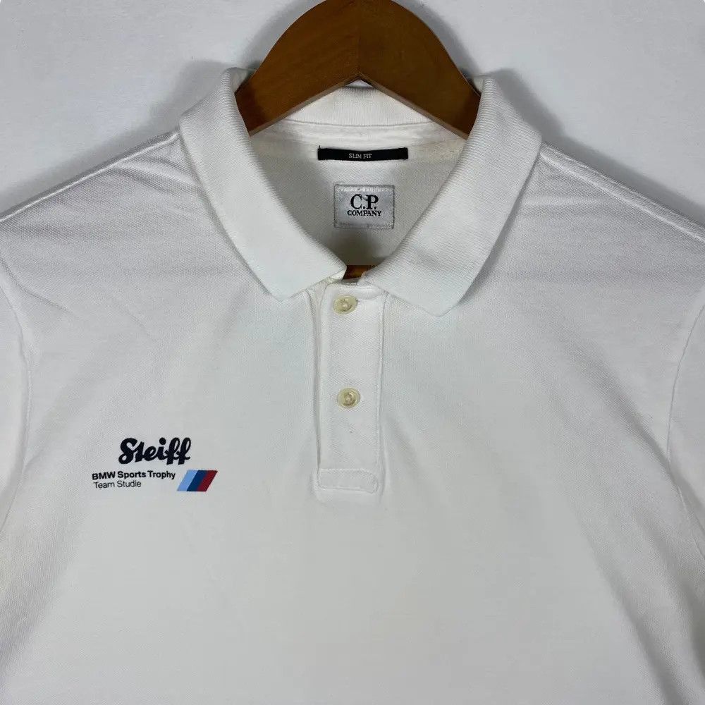 C.P. Company C.P. COMPANY Bmw Sports Trophy Slim Fit Polo Tee Shirt Size US L / EU 52-54 / 3 - 2 Thumbnail