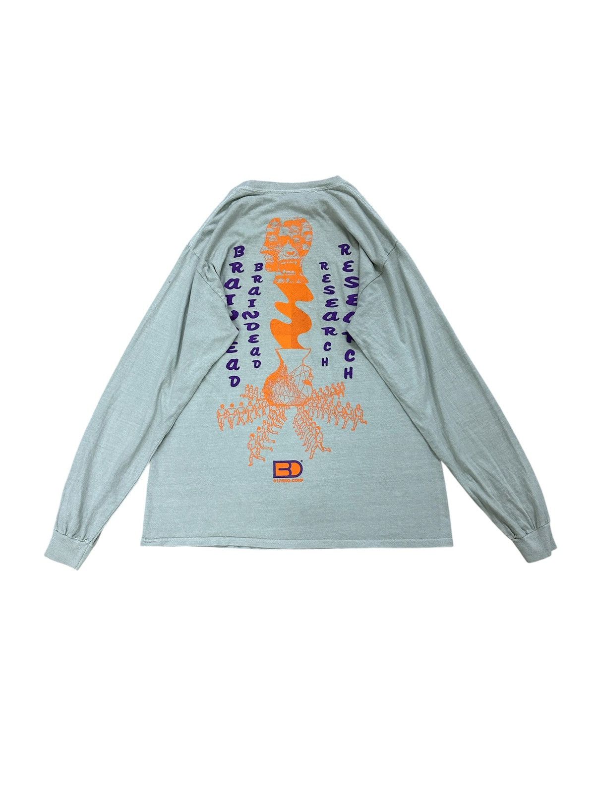 Brain Dead Brain Dead Vibration Long Sleeve Tee Size US M / EU 48-50 / 2 - 2 Thumbnail