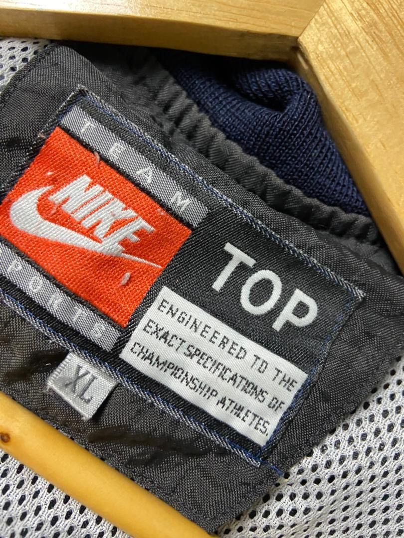 Nike Vintage Nike Sports Track Jacket (189) Size US XL / EU 56 / 4 - 3 Thumbnail