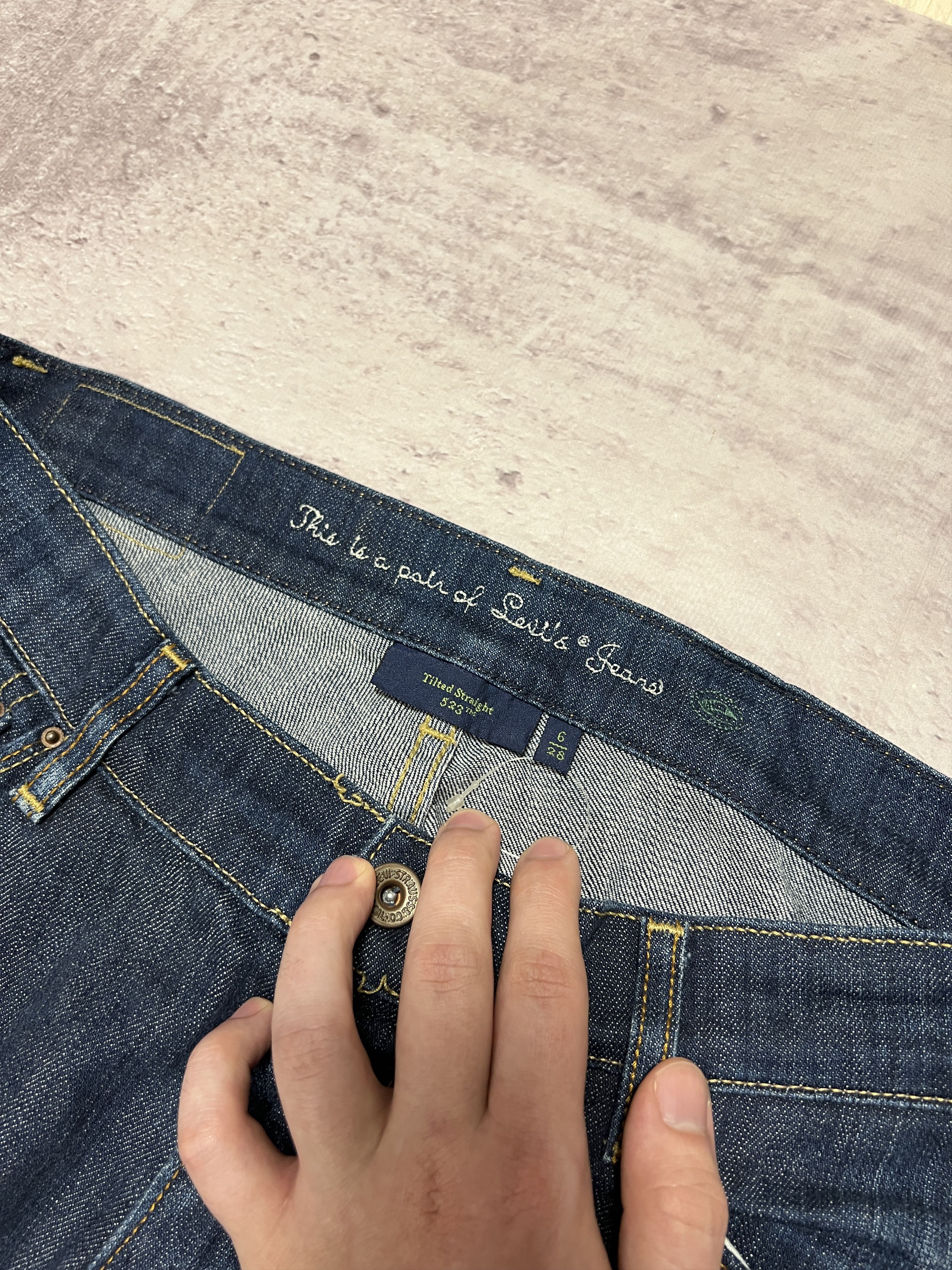 Levi's Vintage Levi’s Eco Recycled denim jeans Size 28" / US 6 / IT 42 - 13 Thumbnail