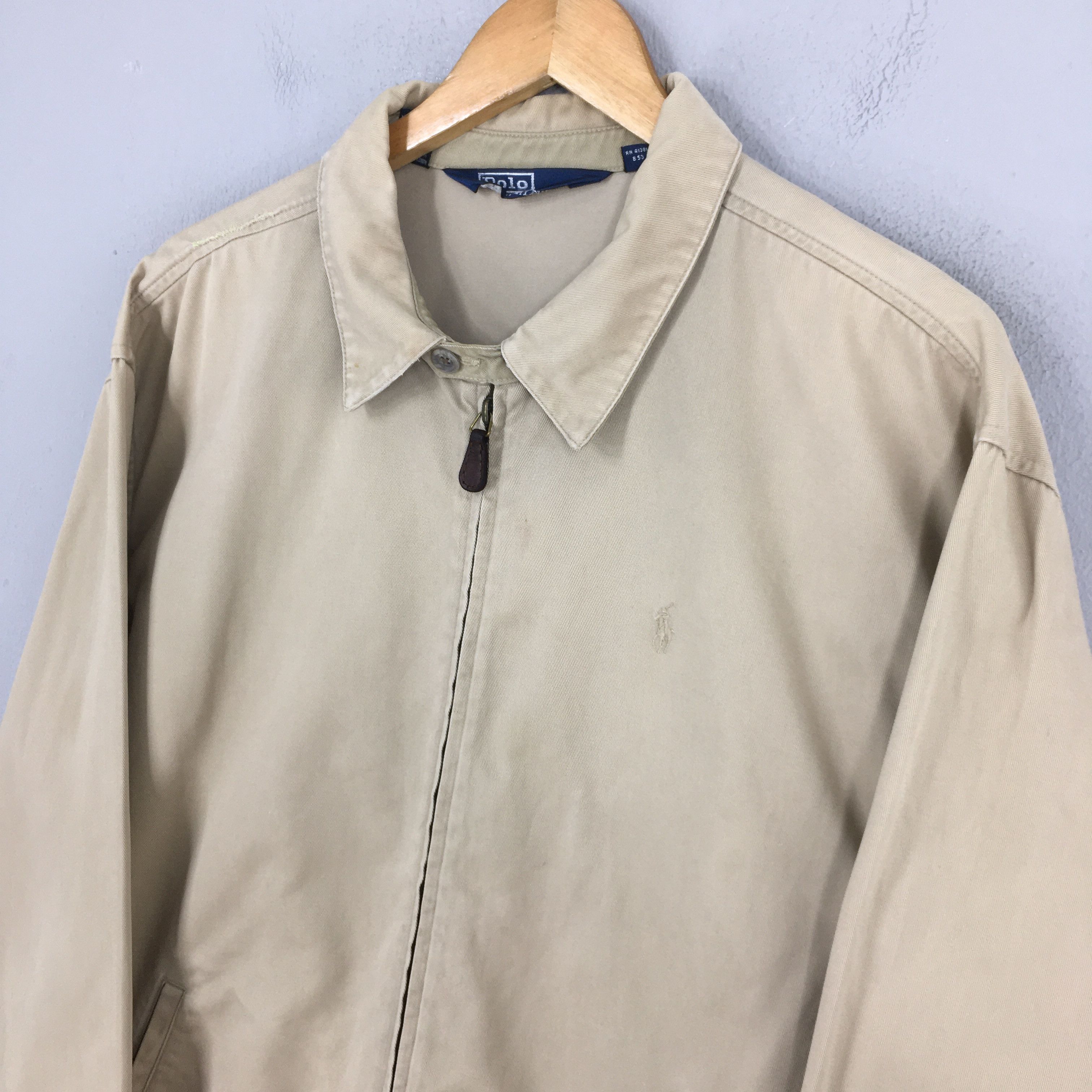 Polo Ralph Lauren Vintage Polo Ralph Lauren Casual Jacket Zipper L Size US L / EU 52-54 / 3 - 3 Thumbnail
