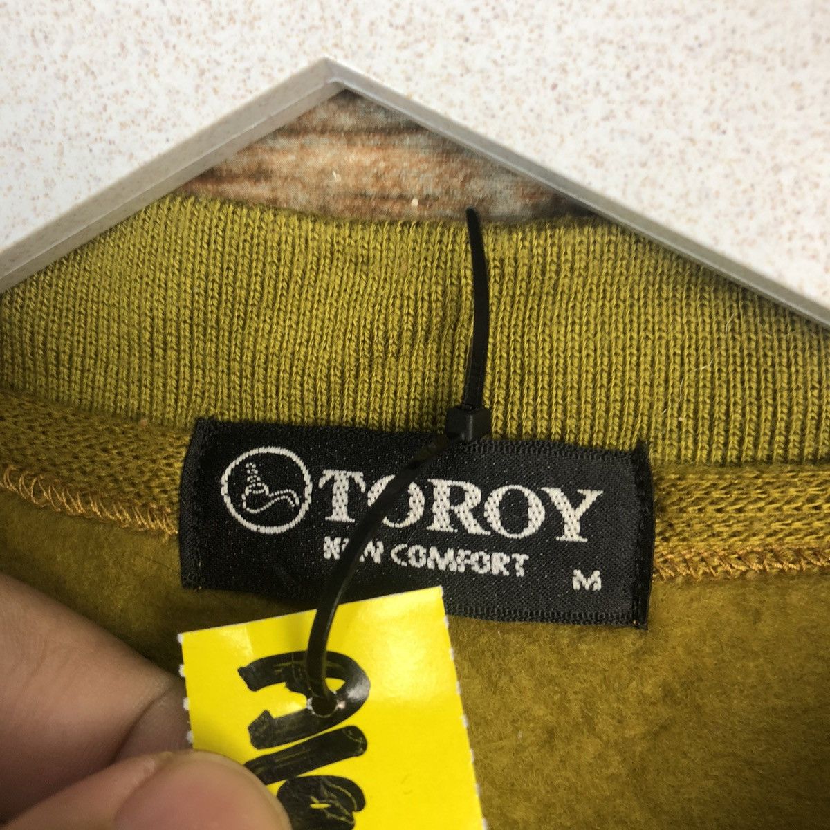 Vintage Toroy vintage sweatshirt Green Knitwear #A1992 Size US M / EU 48-50 / 2 - 10 Thumbnail