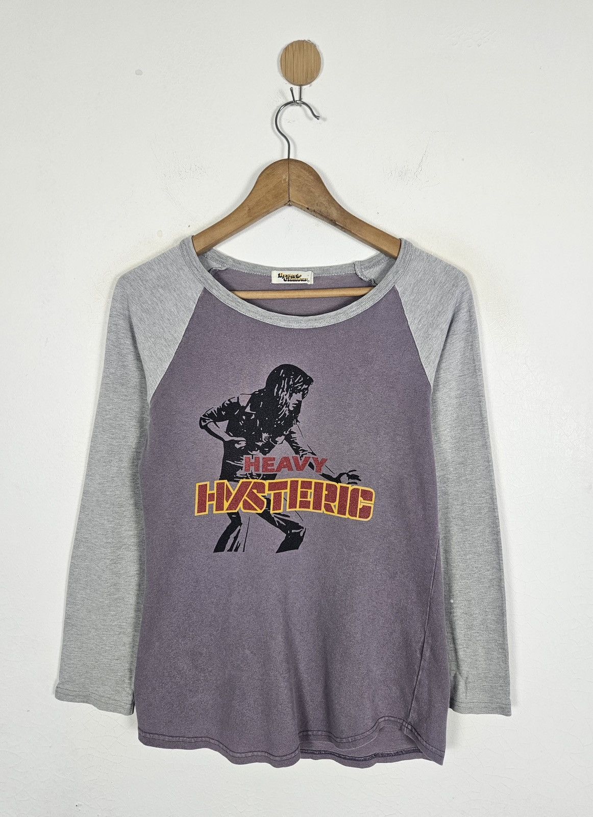 Hysteric Glamour Hysteric Glamour Heavy raglan tee Size US S / EU 44-46 / 1 - 1 Thumbnail