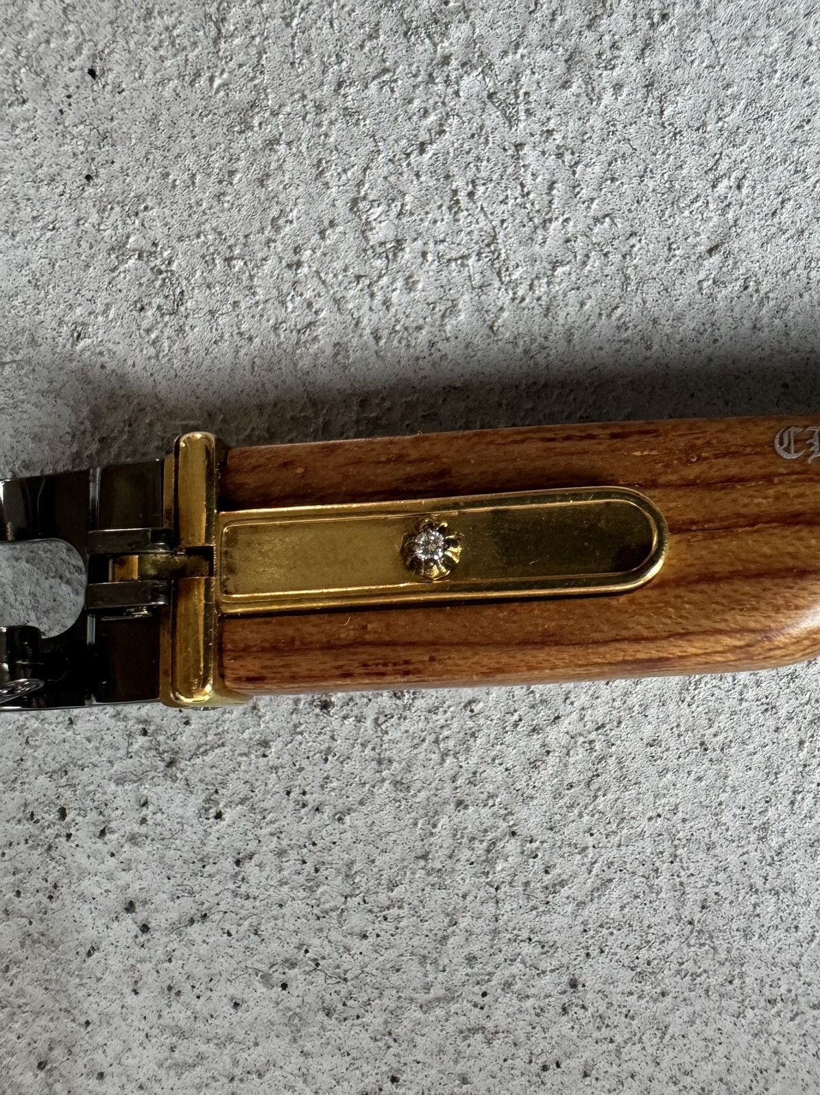 Chrome Hearts Chrome Hearts Diamond 18k Gold “THE BROWN” Sunglasses Size ONE SIZE - 17 Thumbnail