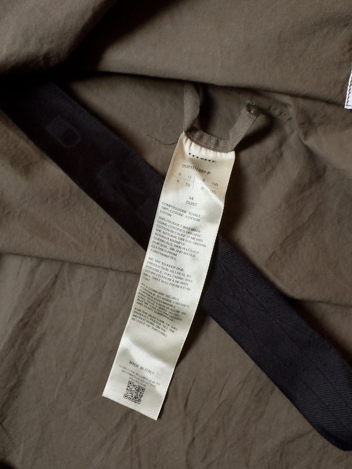 Rick Owens Rick Owens Drkshdw Jumbo Oversized Outershirt Dust Size US M / EU 48-50 / 2 - 6 Thumbnail