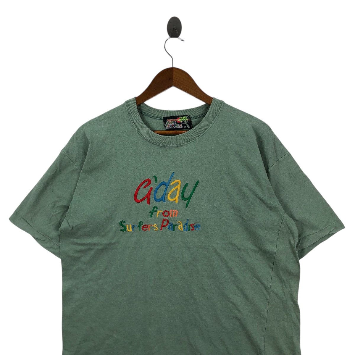Vintage Vintage Gone Troppo Australia G’Day Surfers Paradise T-Shirt Size US L / EU 52-54 / 3 - 2 Thumbnail