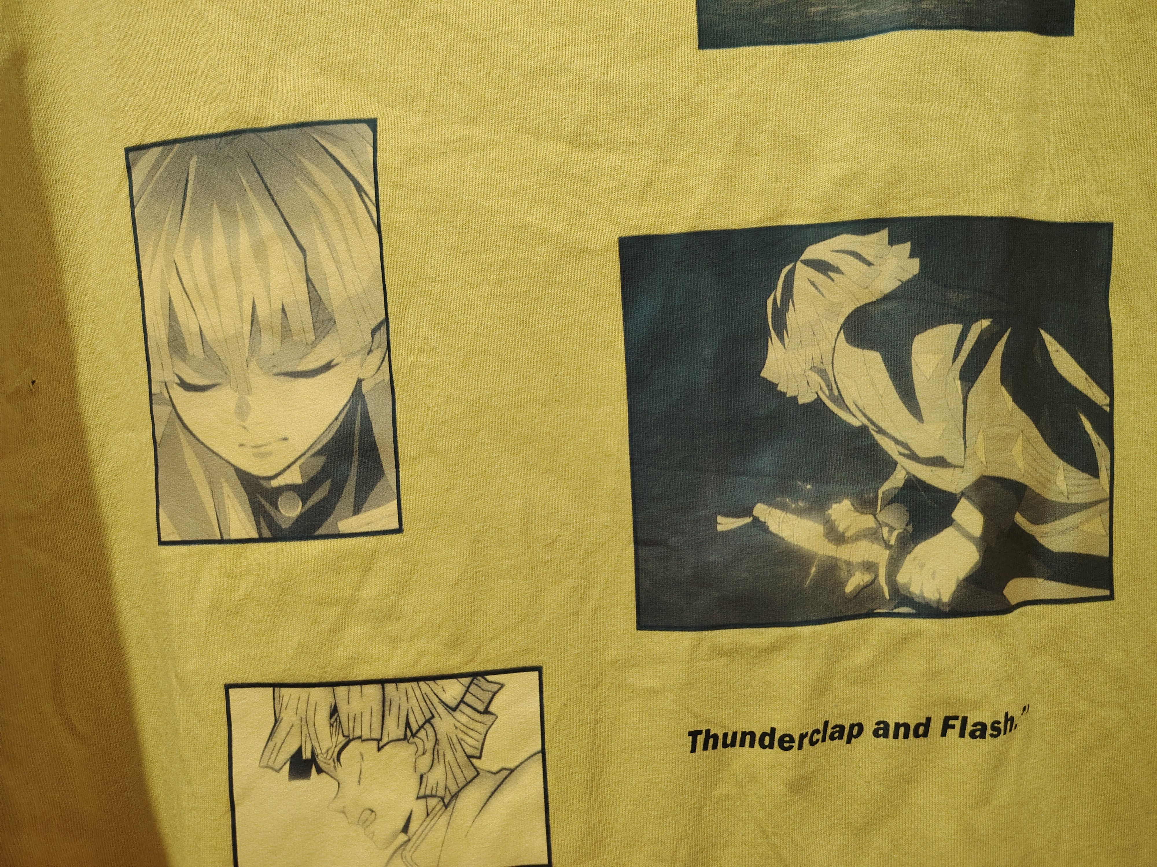 Anime Japanese Agatsuma Denitsu Demon Slayer X GU Size US XL / EU 56 / 4 - 10 Thumbnail