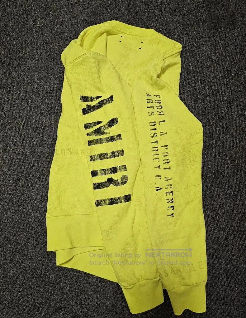 Amiri Amiri Oversize Men's Graphic Sweatshirt. Size US M / EU 48-50 / 2 - 5 Thumbnail