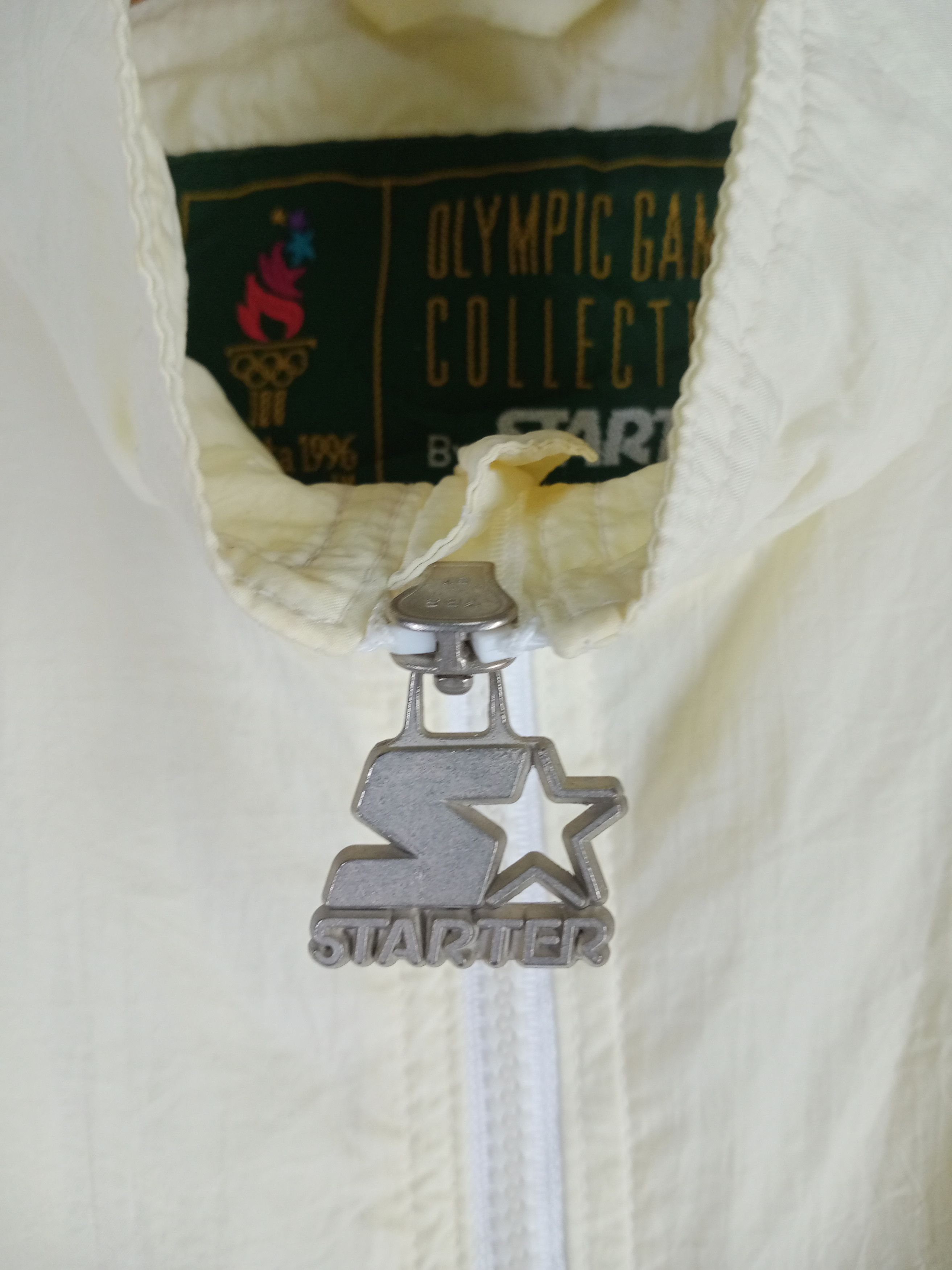 USA Olympics Rare Vintage Starter Olympic Atlanta 1996 Windbreaker Jacket Size US XL / EU 56 / 4 - 7 Thumbnail