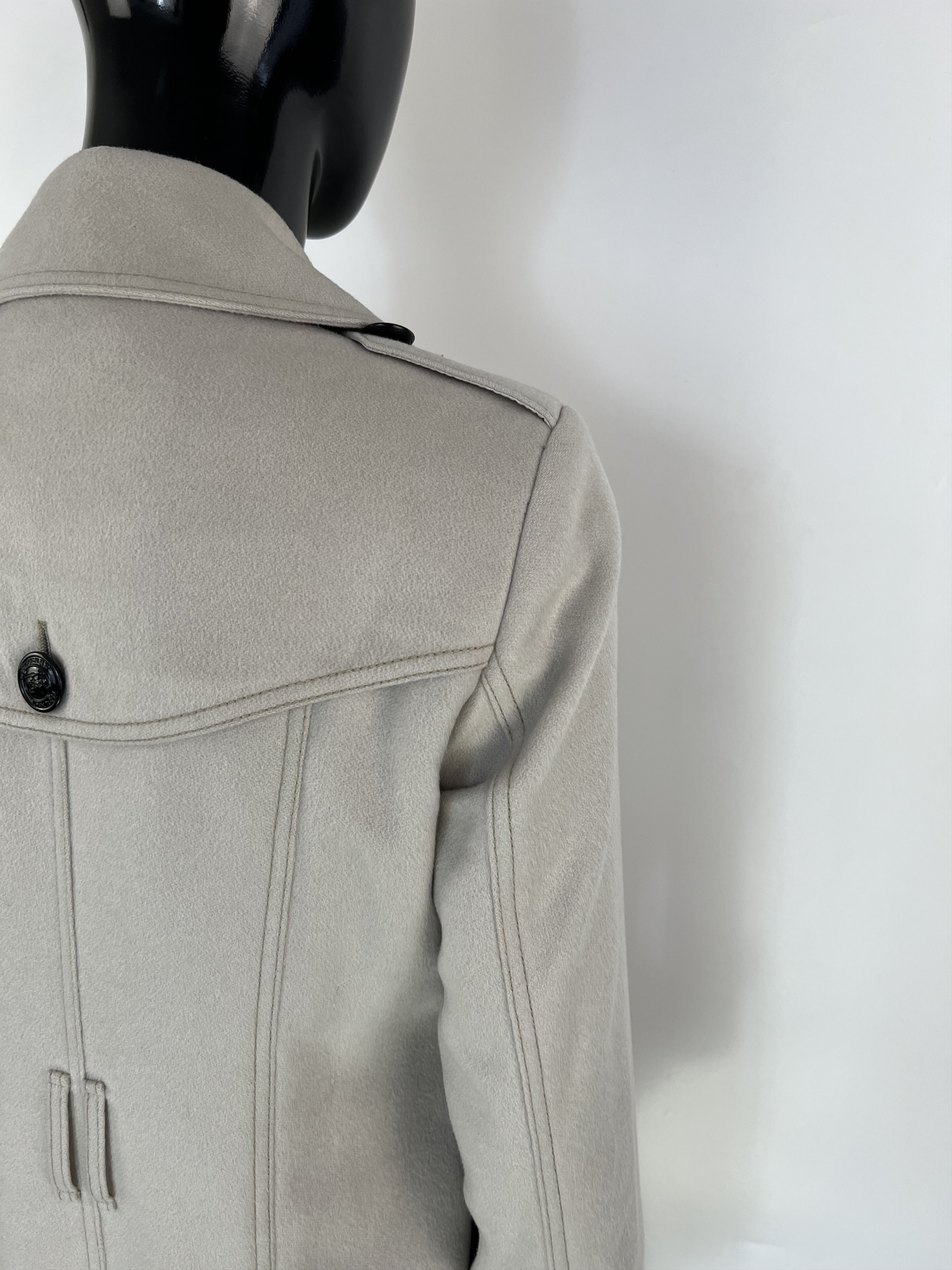 Burberry Burberry 100% Cashmere Double Breasted Coat Size US 8 Size M / US 6-8 / IT 42-44 - 12 Thumbnail