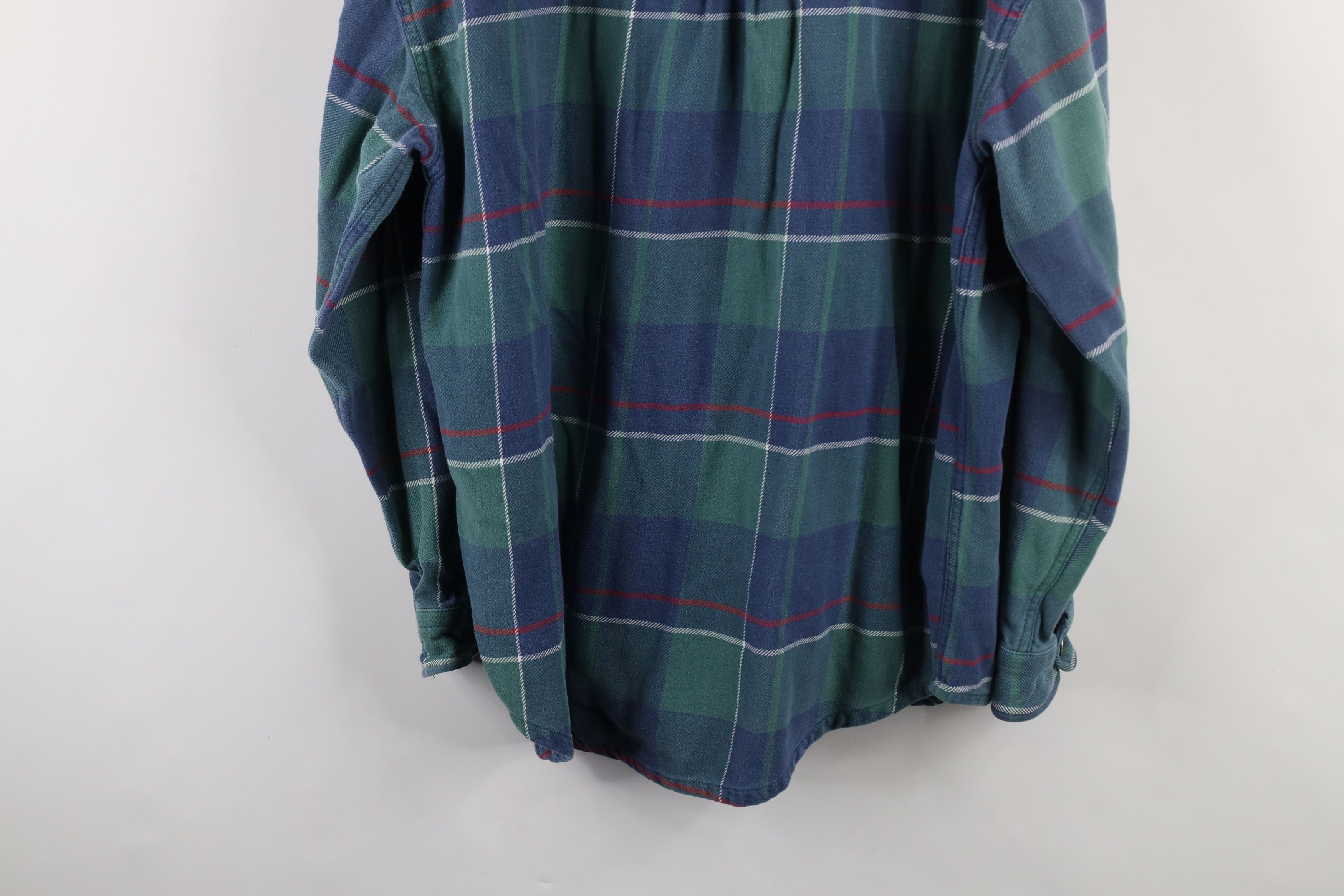 Vintage Vintage 90s Streetwear Heavyweight Flannel Button Shirt Size US M / EU 48-50 / 2 - 15 Thumbnail