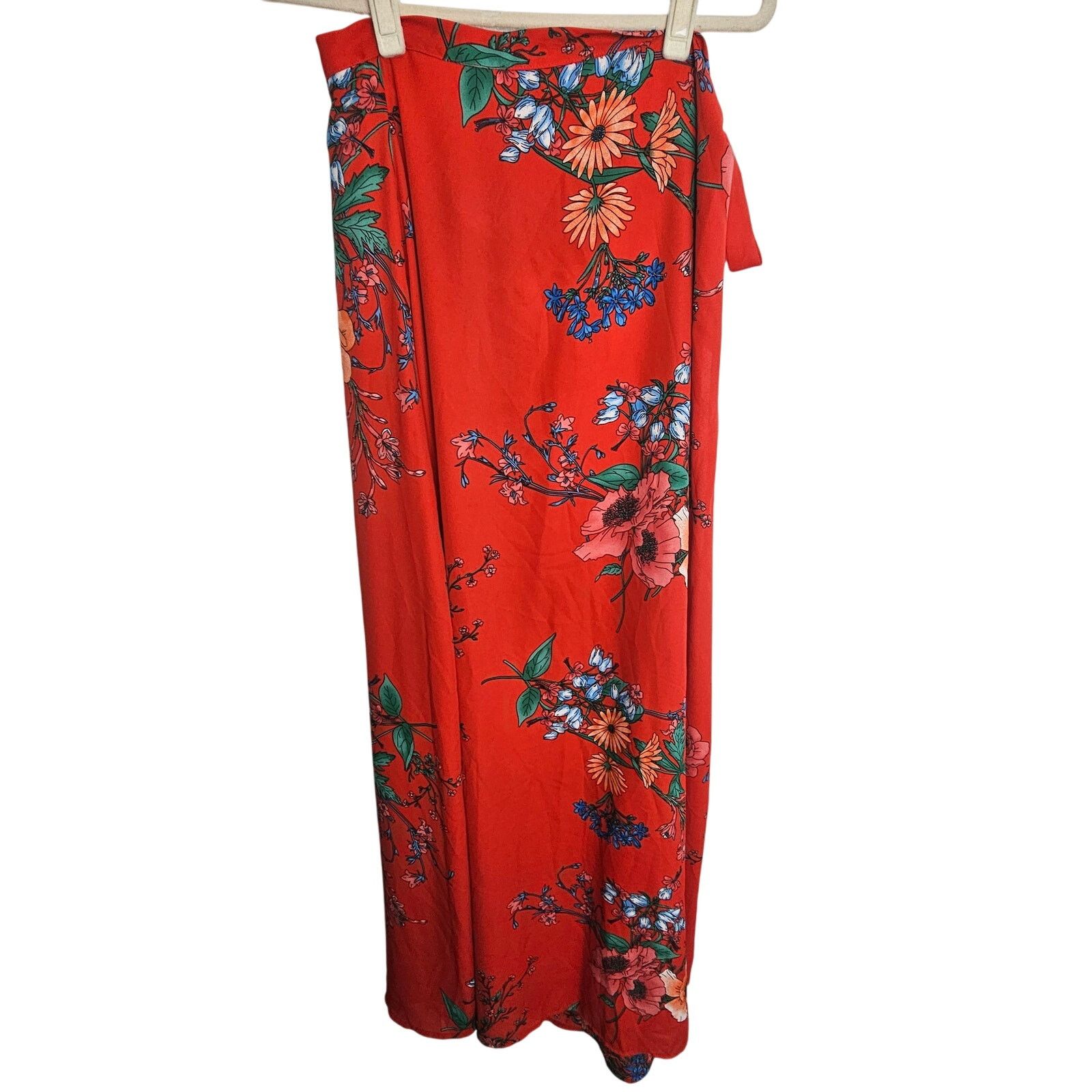 Lululemon NEW Lulu's Red Floral Print 2-Pc. Set Wrap Skirt Crop Top XL Size XL / US 12-14 / IT 48-50 - 6 Thumbnail