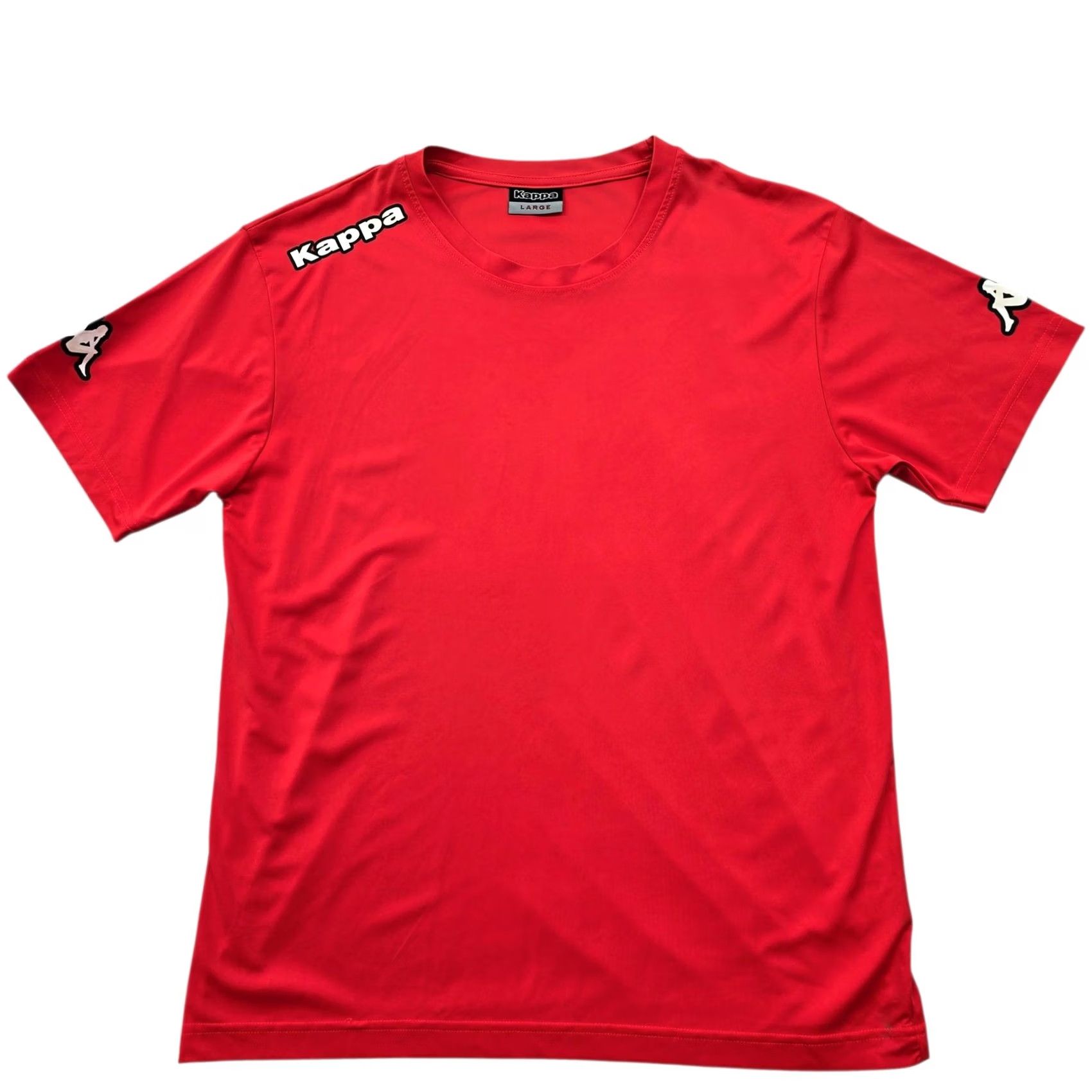 Kappa Kappa Men’s Red Omini Logo T-Shirt Large Kappa4Football Shirt Mens XS? Size US L / EU 52-54 / 3 - 2 Thumbnail