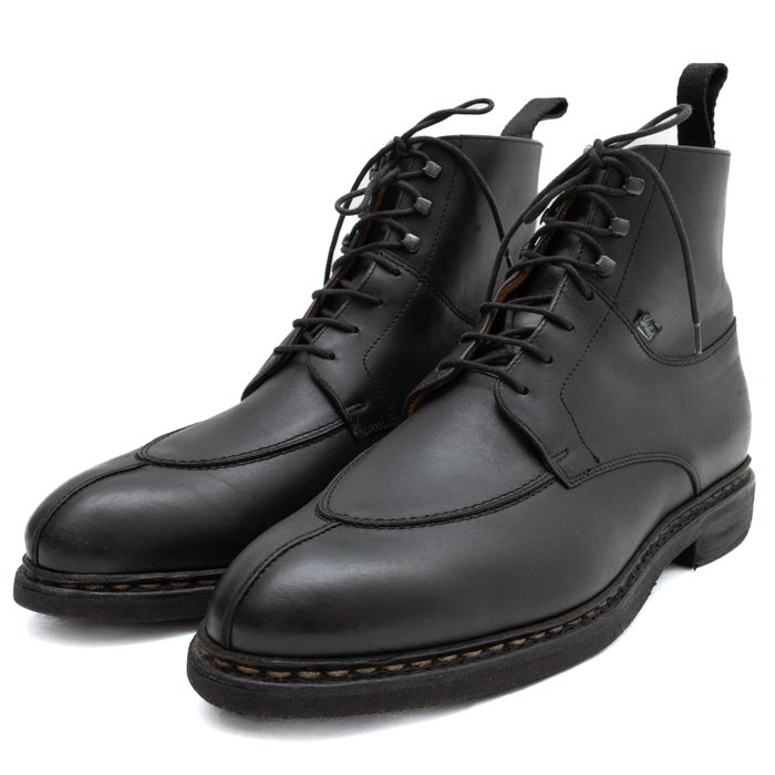 Paraboot PARABOOT Serignan Split Toe Black Ankle Boots | Grailed