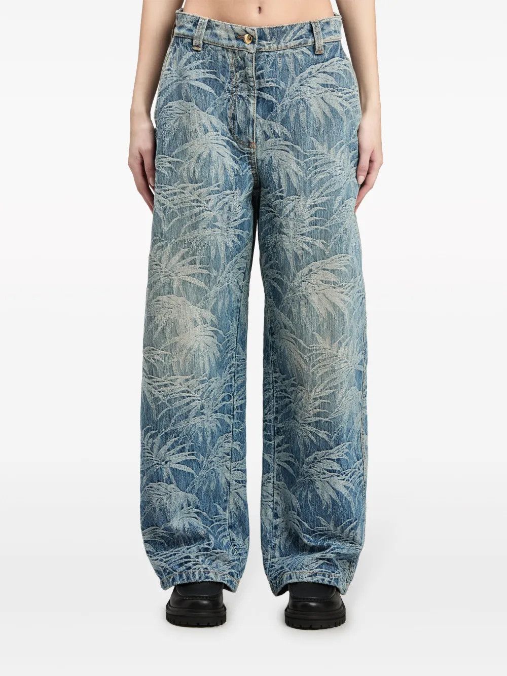 Palm Angels o1y1125 Denim Pant in Blue Size 26" / US 2 / IT 38 - 3 Thumbnail