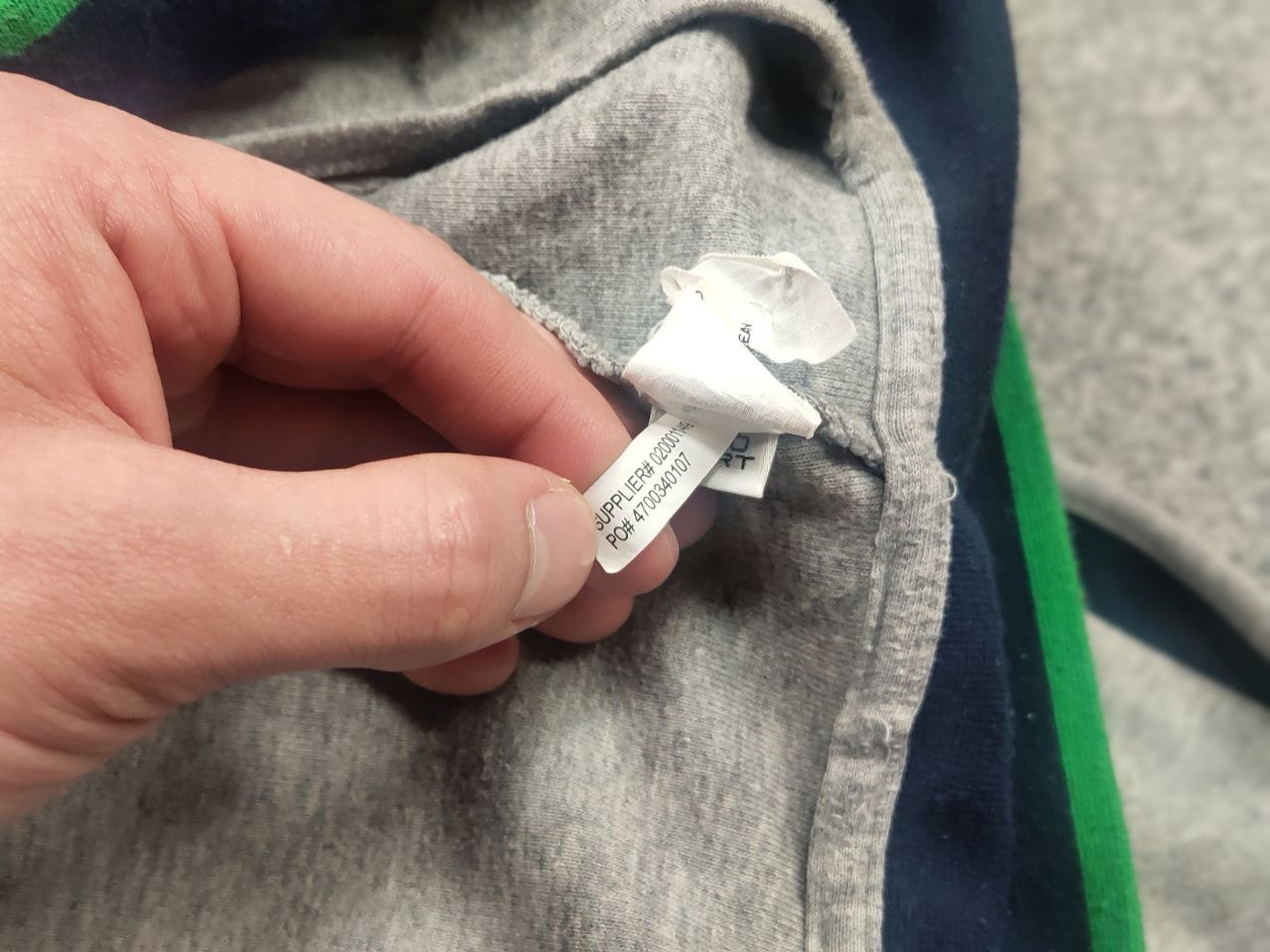 Polo Ralph Lauren Polo Sport Ralph Lauren Vintage Gray Logo Zip Track Jacket Size US L / EU 52-54 / 3 - 19 Thumbnail