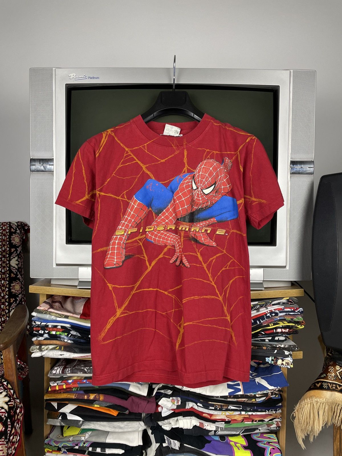 Marvel Comics × Vintage Vintage 2004 Spider-Man 2 Movie T-Shirt Size M / US 6-8 / IT 42-44 - 2 Thumbnail