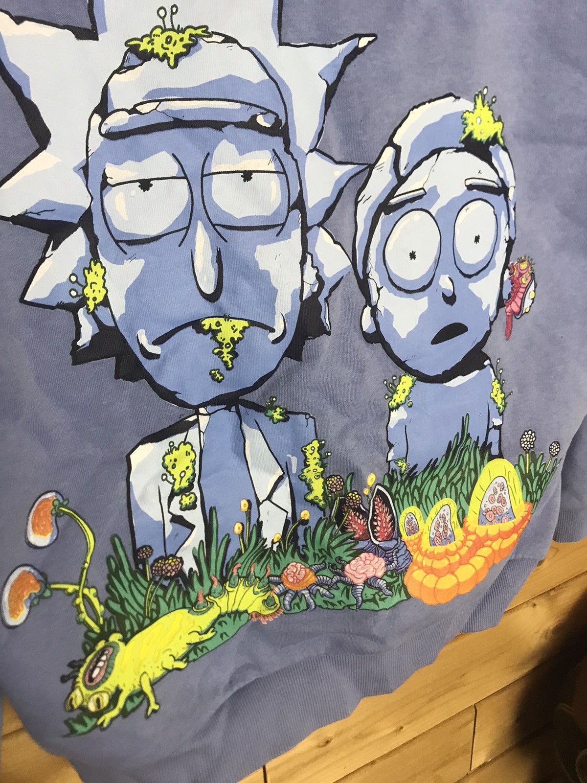 Cartoon Network Rick and Morty crazy hoodie Size US S / EU 44-46 / 1 - 8 Thumbnail