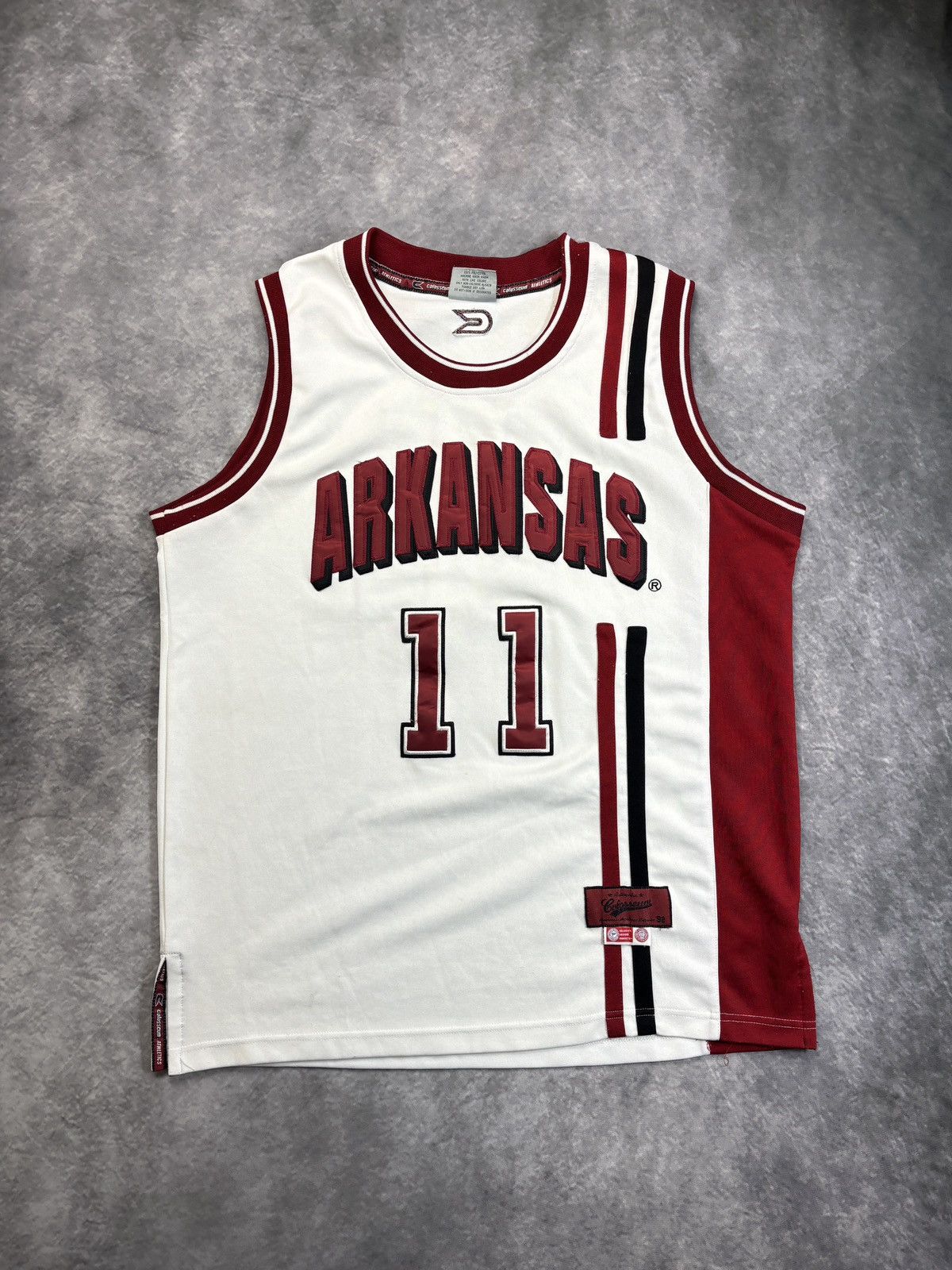 Vintage Vintage Arkansas Razorbacks Basketball Jersey College NCAA Size US L / EU 52-54 / 3 - 1 Thumbnail