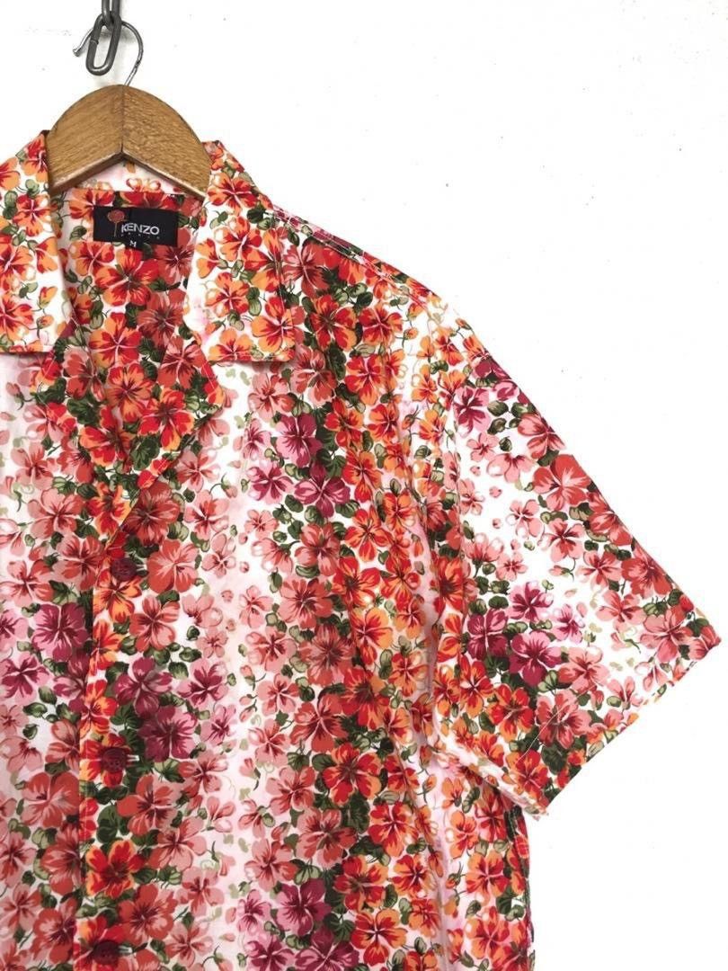 Kenzo 💥Vtg Kenzo Paris Button Shirt Size US L / EU 52-54 / 3 - 8 Thumbnail