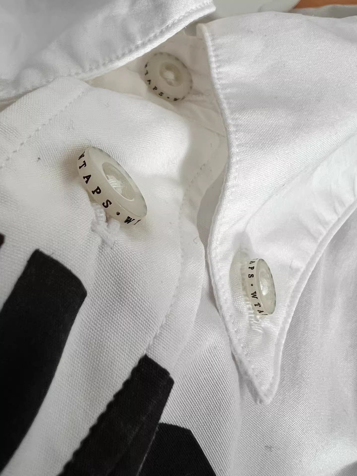Wtaps WTAPS 15AW White Letter Shirt Size US S / EU 44-46 / 1 - 6 Thumbnail