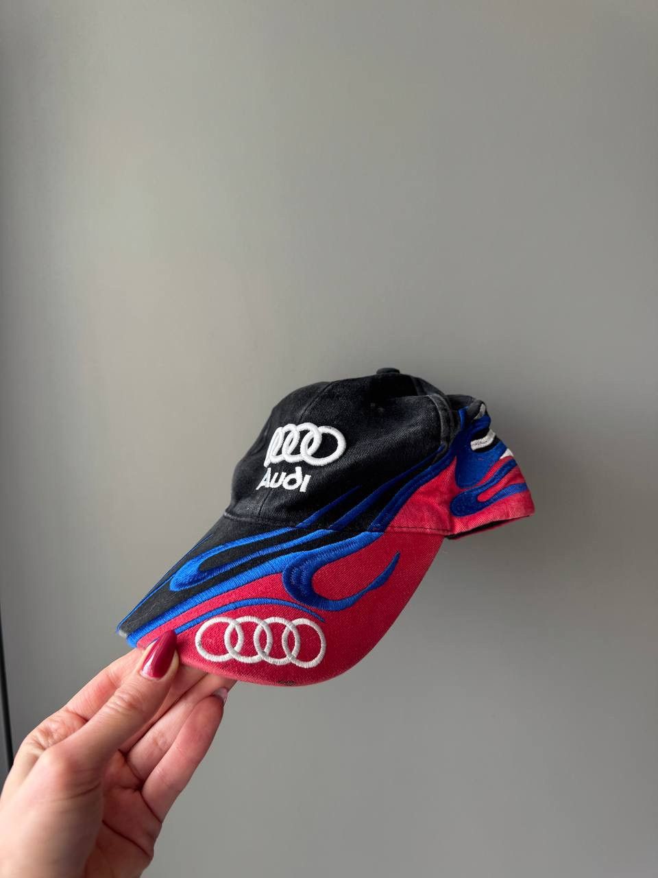 Audi × Vintage Vintage Audi Racing Cap F1 Y2k Hat Size ONE SIZE - 2 Thumbnail