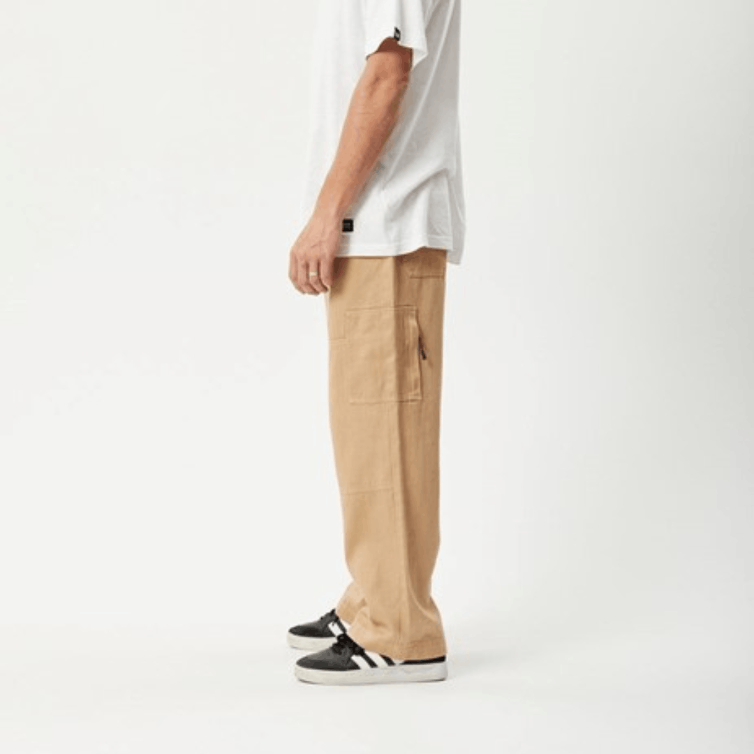 Afends BNWT Afends Sleepy Hollow Richmond Hemp Baggy Workwear Pants Size US 28 / EU 44 - 3 Thumbnail