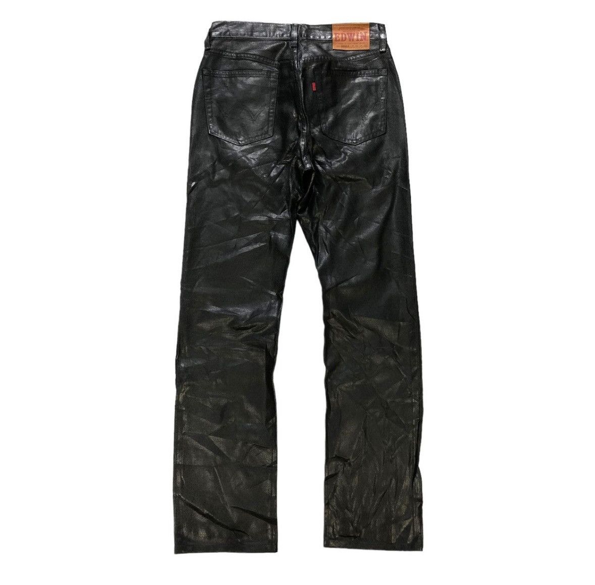 Edwin EDWIN 503ZZ WAXED BLACK DENIM PANTS #7356-139 Size US 29 - 9 Thumbnail