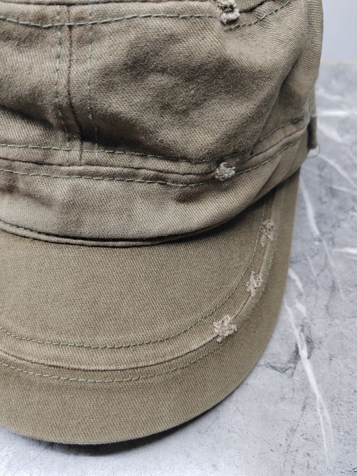 If Six Was Nine Vintage Cadet Japanese Cadet Distressed Style Cap Hat Size ONE SIZE - 4 Thumbnail