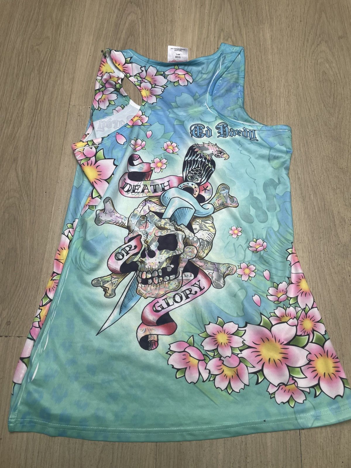 Ed Hardy Ed hardy vintage 90s USA street fashion style rare Size L / US 10 / IT 46 - 2 Thumbnail