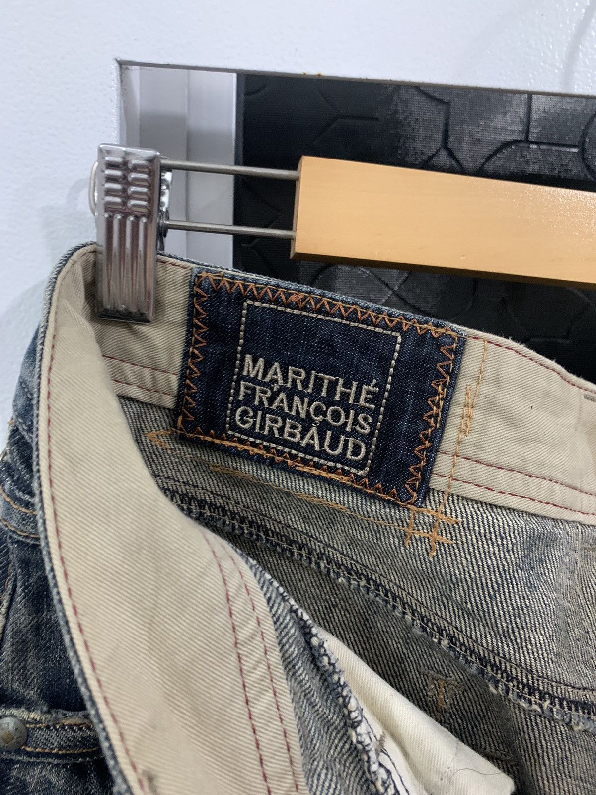 Marithe + Francois Girbaud Marithe Francois Girbaud Distressed Denim Size US 30 / EU 46 - 9 Thumbnail
