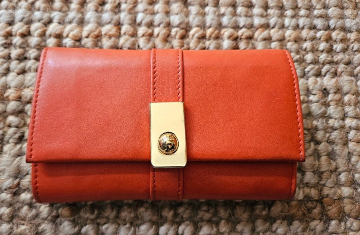See by Chloe See by Chloé Wallet – Long Orange Leather – Great Cond. Size ONE SIZE - 1 Thumbnail
