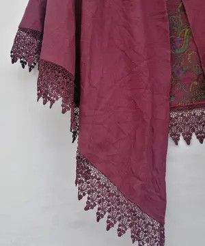 Japanese Brand Vintage Marseille Elegant Fashion Wool cape shawls Size ONE SIZE - 6 Thumbnail
