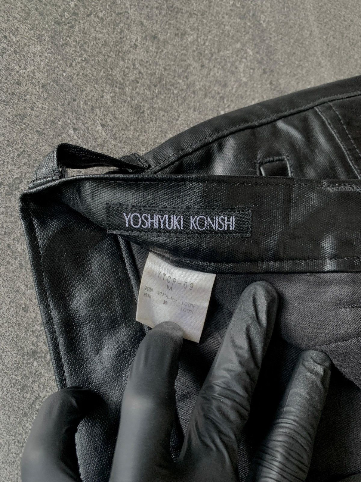 Yoshiyuki Konishi FREE TAX! Bondage Zippered Leather Flared Pants Size US 30 / EU 46 - 12 Thumbnail