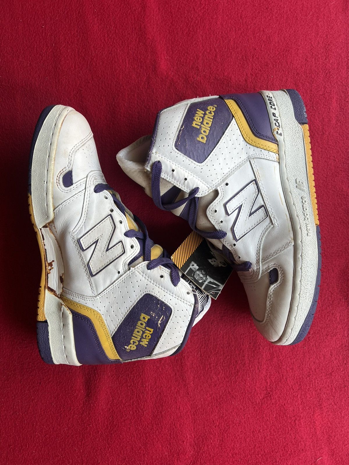 NBA × New Balance × Vintage 1988 New Balance James Worthy 790 Lakers vintage OG sneakers Size US 7.5 / EU 40-41 - 6 Thumbnail
