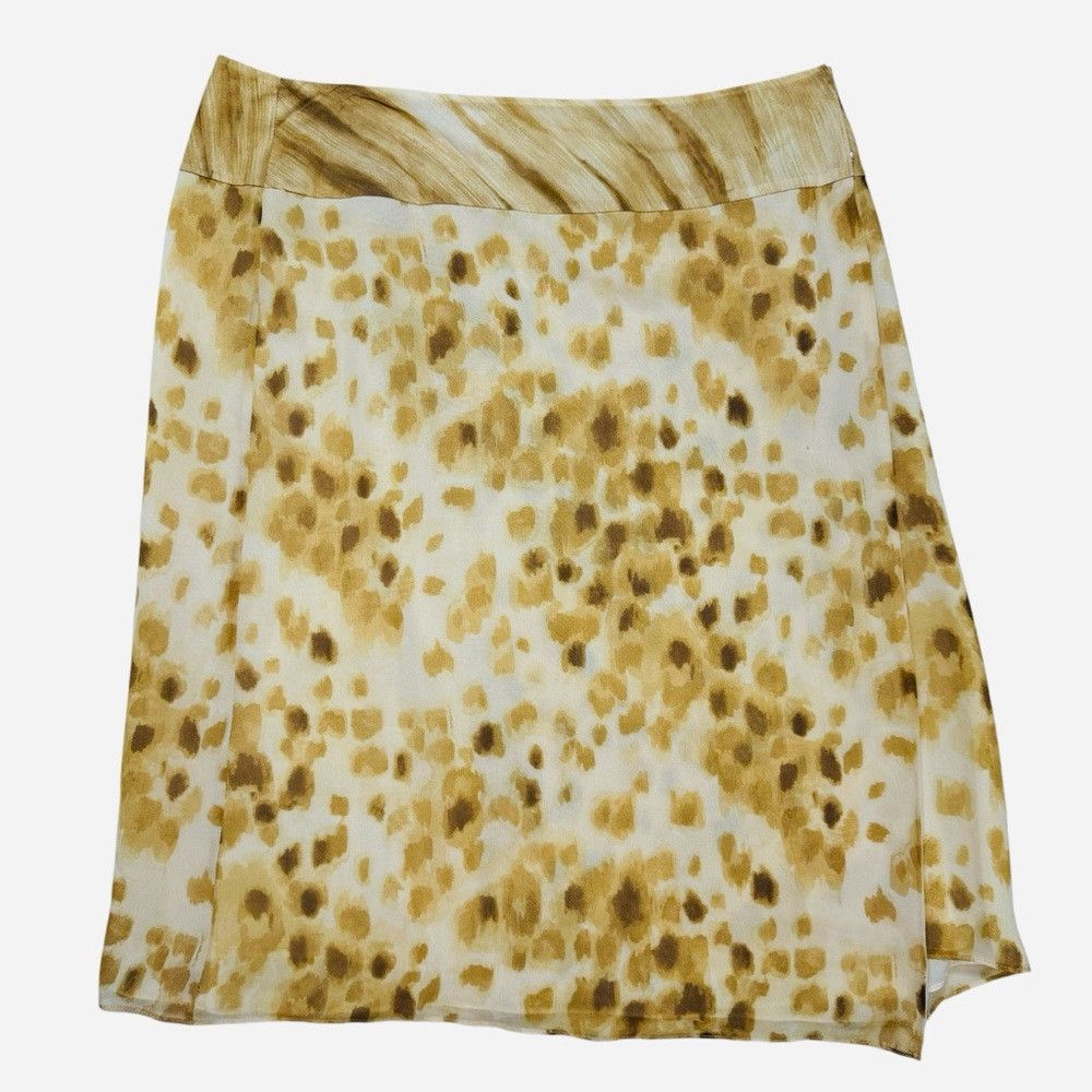 Other Jones Wear Silk A-Line Wrap Skirt Size 10 Size 32" / US 10 / IT 46 - 1 Thumbnail